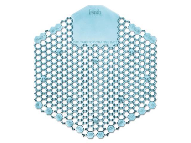 Wave 3D Urinal Deodorizer Screen, Blue, Ocean Mist Fragrance, 10 Screens/Box FRS3WDS60OMIBX