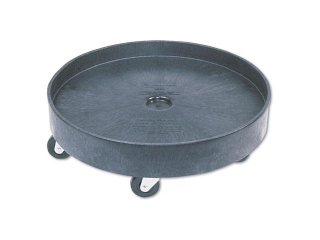 Rubbermaid - FG265000BLA - Brute Container Universal Drum Dolly, 500lb, Black