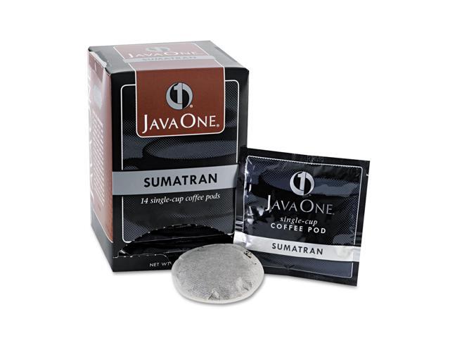 Java One Coffee Pods Sumatra Mandheling Single Cup 14/Box 60000