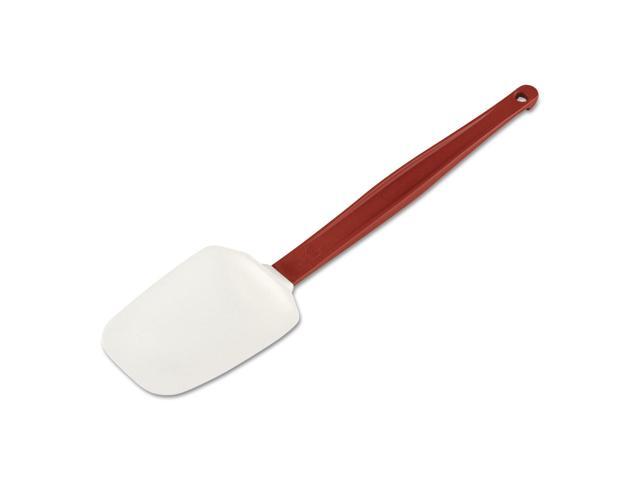 Red/White Rubbermaid Commercial Products FG196700RED 13 1/2-Inch High Heat Spoon Scraper