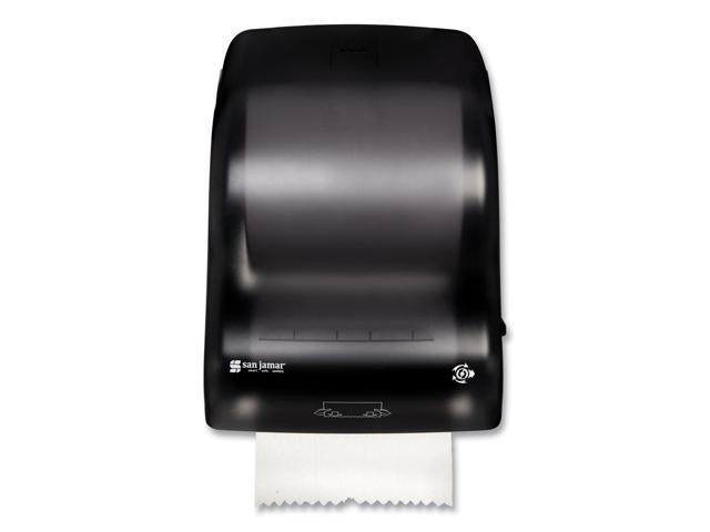 San Jamar Simplicity Mechanical Roll Towel Dispenser 15.25' x 13' x 10.25' Black