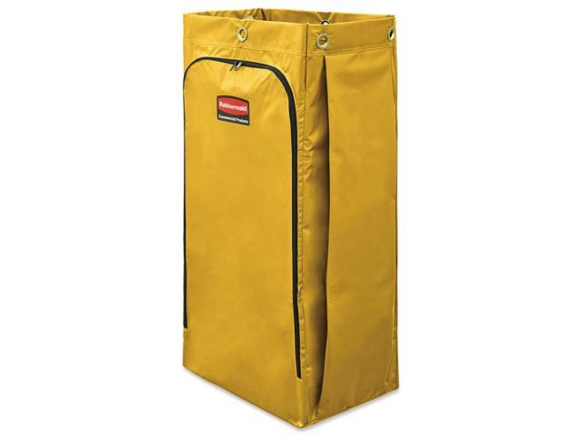 Rubbermaid Yellow Vinyl Replacement Bag, 1 EA Yellow Vinyl 1966881