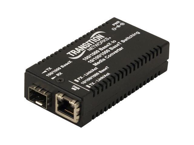 Transition Networks M/GE-xSW-SFP-01-xx-UxX Transceiver/Media Converter