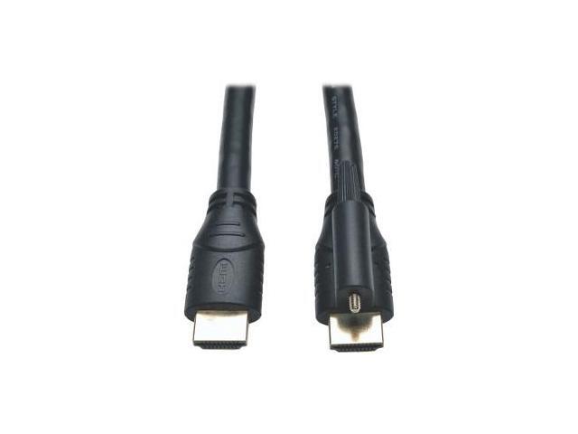 Tripp Lite High Speed HDMI Cable with Ethernet and Locking Connector Ultra HD 4K x 2K 24AWG (M/M) 10ft.
