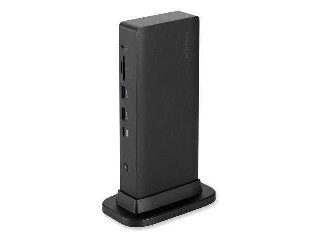 kensington sd4849pv usb-c 10gbps triple video driverless docking station - 100w pd - sd & micro sd card readers, dp++/hdmi/vga - windows (k37060na)