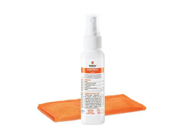 Whoosh Sanitech Cleaning Kit Fragrance-Free 1FGSNITEK89ML