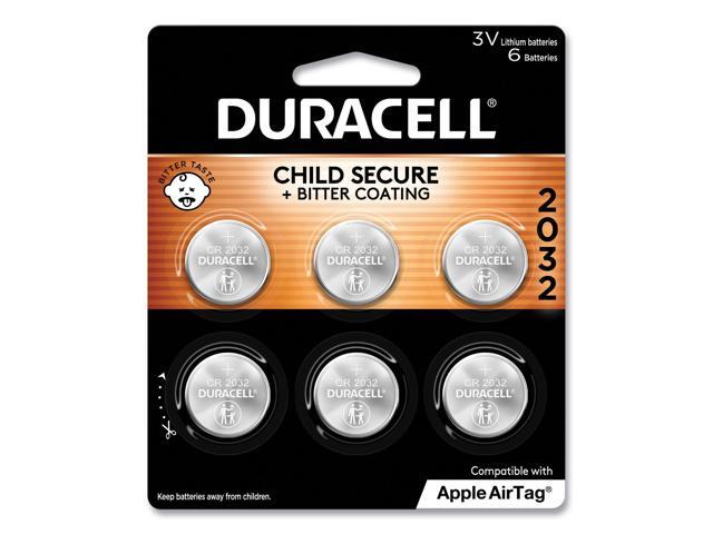 Lithium Coin Batteries With Bitterant 2032 6/Pack DL2032B6PK