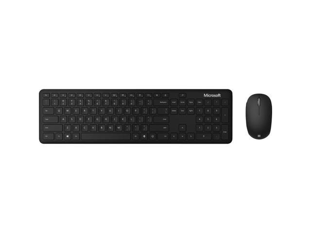 Microsoft Bluetooth Desktop - Matte Black. Slim, Compact, Wireless Bluetooth Keyboard and Mouse Combo. Extra - Long Battery Life. Works with.