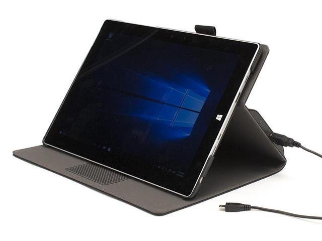 M-Edge Sneak Power Carrying Case (Flip) for Tablet PC - Black