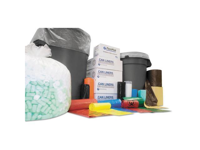 Inteplast Group High-Density Can Liner 43 x 48 60-Gallon 12 Micron Clear 25/Roll