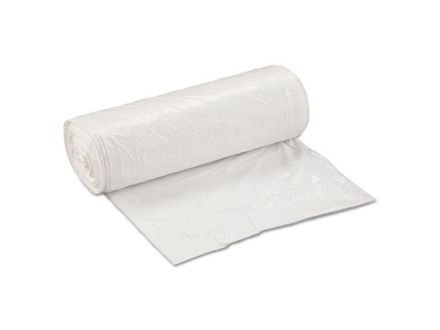 Inteplast Group SL3036XHW Low-Density Can Liner, 30 x 36, 30gal, .8mil, White, 25/Roll, 8 Rolls/Carton, 1 Carton