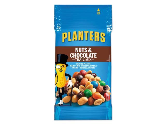 Variety PLANTERS, TRAIL MIX NUT & CHOCOLATE (Quantity and expiration unknown)