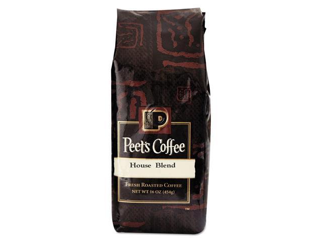 Peet's Coffee & Tea Bulk Coffee House Blend Ground 1 lb Bag 501619