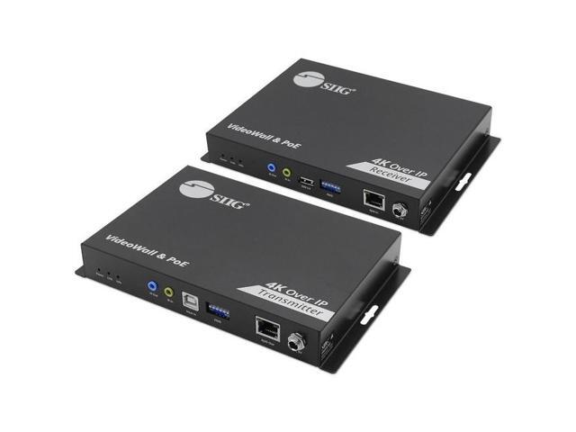 SIIG 4K60Hz 18Gbps HDMI over IP Matrix Kit CEH28A11S1