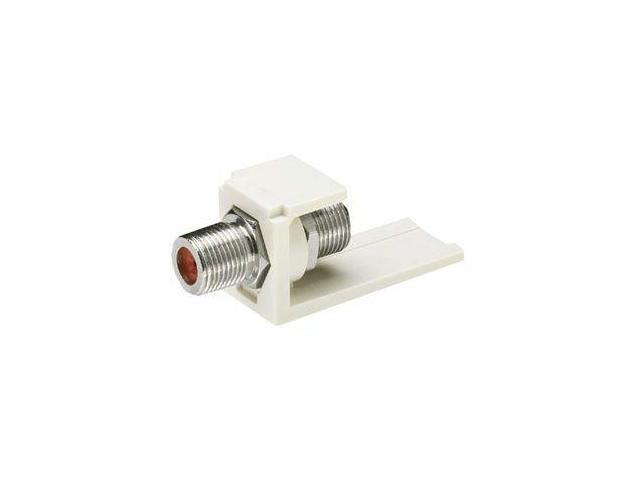 PANDUIT CMFWH Mini-Com F-Type Coupler,White