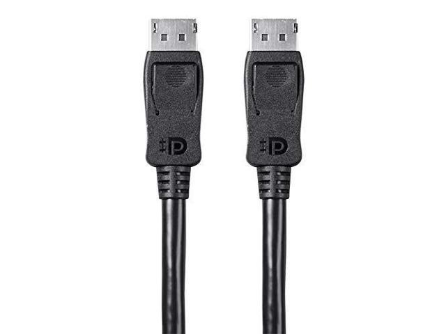 Monoprice DisplayPort 1.4 Cable - 6 Feet For Computer, Desktop, Laptop, PC, Monitor, Projector, Dell, ASUS, and More - Select Series