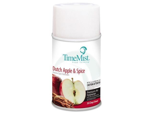 TimeMist Metered Fragrance Dispenser Refill Dutch Apple & Spice 6.6 oz Aerosol