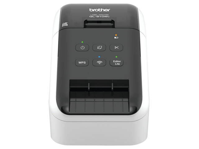 QL-810Wc Professional Printer with USB and WiFi connectivity, Ultra-Fast up to 110 Labels per Minute with Standard Address in Monochrome, Black &...