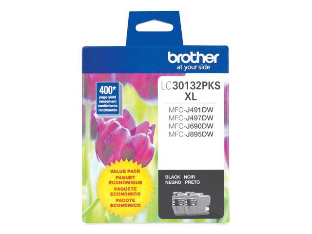 Brother LC30132PKS High YIeld Ink Cartridge - Dual Pack - Black