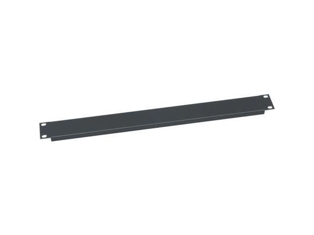 Middle Atlantic Products EB1-CP12 Blank Panel, 1 Rack Unit Steel, Flanged, 12 Pieces