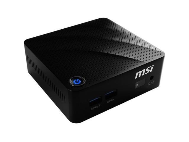 MSI Cubi N ADL Ultrasmall PC, Intel Pentium N200, WiFi AC9462, BT 5, Duel LAN, ThunderBOLT Type C, Black, Non-OS (ADL-019BUS)