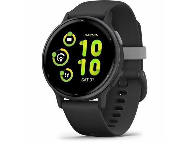 Garmin - vívoactive 5 GPS Smartwatch 42 mm Fiber-reinforced polymer - Slate Aluminum and Black - (2023) - image 12