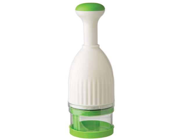 Progressive International Fresh Food Chopper, White/Green