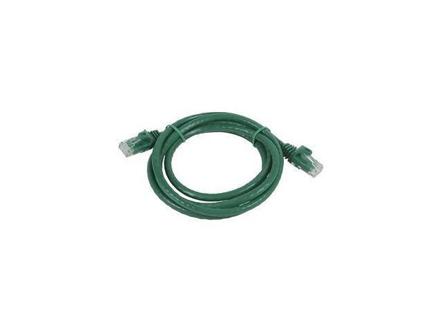 Monoprice Flexboot Cat6 Ethernet Patch Cable - Network Internet Cord - RJ45, Stranded, 550Mhz, UTP, Pure Bare Copper Wire, 24AWG, 3ft, Green