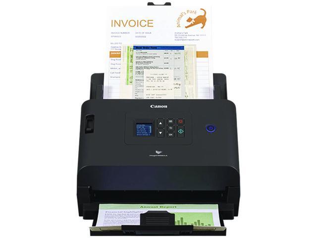 Canon imageFORMULA DR-S250N Sheetfed Scanner - 600 dpi Optical - 24-bit Color - 8-bit Grayscale - 50 ppm (Mono) - 50 ppm (Color) - Duplex Scanning...