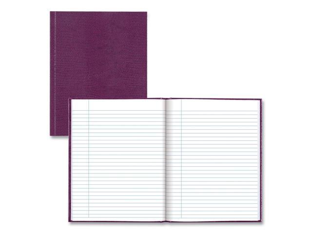 Blueline Hardcover Executive Journal 7.25' x 9.25' Wide-Ruled Grape 144 Pages (A7.RAS)