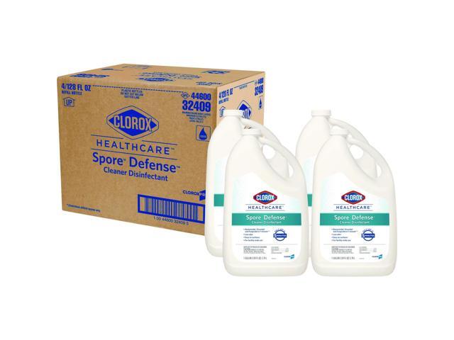 Spore Defense Cleaner Disinfectant Open System 1 gal Refill Bottle 4/Carton CLO32409CT