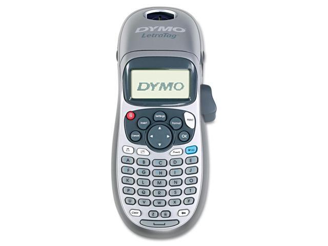 DYMO LetraTag 100H+ Handheld Label Maker Silver 2174535