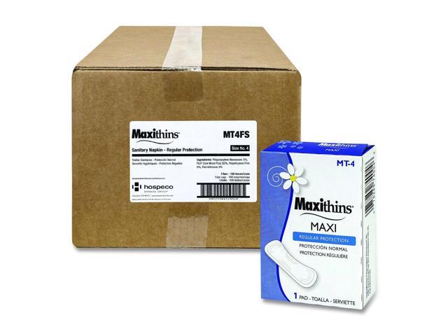 HOSPECO MT4FS Sanitary Napkin,PK100