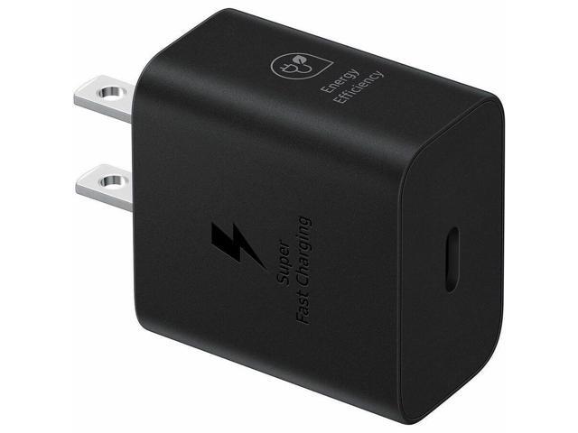 Samsung - 25W Super Fast Charging Wall Charger with USB-C Cable - Black - image 12