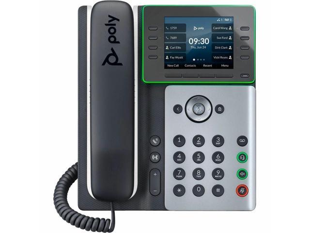 Poly Edge E350 IP Phone Corded Corded/Cordless Wi-Fi Bluetooth TAA Compliant