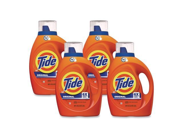 Tide Laundry Detergent Liquid, Original Scent, 64 Loads, 84 FL OZ, Works on 100% of Common Stains, Laundry Soap, Liquid Laundry Detergent