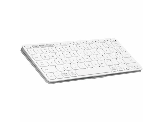 Logitech - Keys-To-Go 2 Slim Portable Bluetooth Keyboard for Tablet With Built-in Cover - Pale Gray - image 8