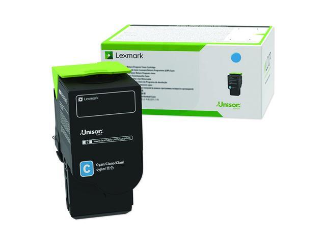 Lexmark 78C1XCE Cyan Extra High Yield Contract Toner Cartridge