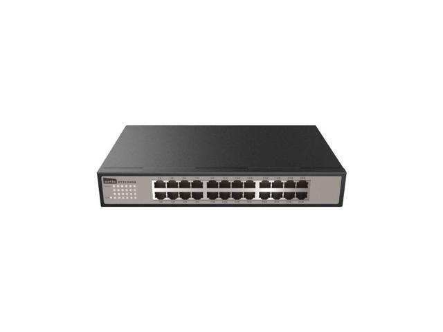 NETIS ST3124GS 24 PORT GIGABIT UN-MANAGED SWITCH, METAL CASE, STANDARD MOUNTING