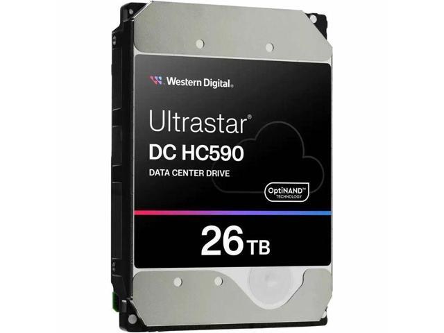 WD Ultrastar DC HC500 0F65672 26TB Hard Drive - 3.5' Internal - SATA (SATA/600) - Conventional Magnetic Recording (CMR) Method Server, Storage...