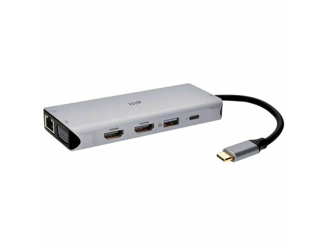 Monoprice 12-in-1 Dual-HDMI + VGA MST Triple Monitor Docking Station, Dual 4K HDMI, VGA, 5Gbps USBA, Gigabit Ethernet, SD/MicroSD Readers, 100W PD,...