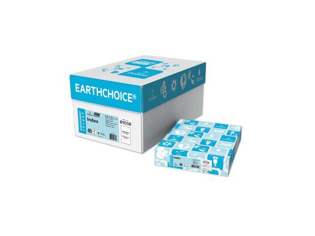 EarthChoice Cover Stock Index 96 Bright 110lb 8.5x11 White 250/Pack 81038