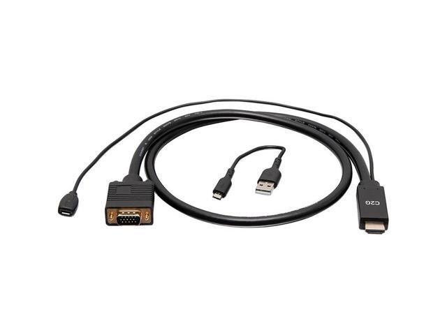 C2G 6Ft HDMI to VGA Adapter Cable Active HDMI to VGA Cable C2G41472