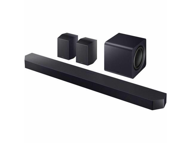 Samsung - Q-Series Soundbar HW-Q990F 11.1.4 ch w/ Subwoofer and Rear Speaker - Graphite Black - image 11