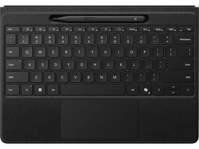 Microsoft - Surface Slim Pen (2nd Edition) and Pro 13" Flex Keyboard for Pro 13" (11th Edition), Pro 9, Pro 8 - Black - image 12