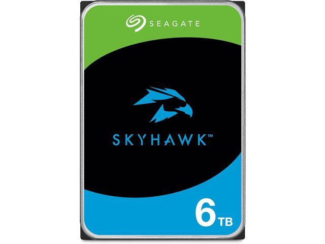 Seagate SkyHawk ST6000VX001 6 TB Hard Drive 3.5' Internal SATA SATA/600 3 Year Warranty