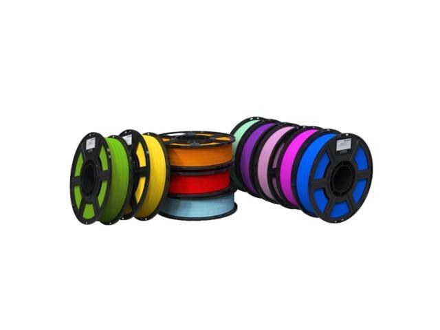 MakerBot 1.75mm PLA True Color Series Filament Rainbow 10-Pack (2.2 lb) - image 7