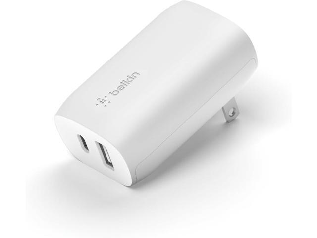 Belkin Dual Wall Charger with PPS + USB-C Cable w/Lightning Connector