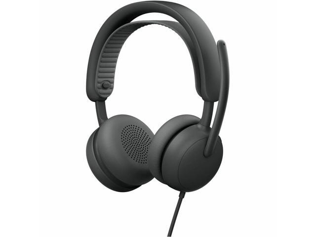 Logitech - Zone Wired 2 Noise-Canceling Headset with Adaptive Hybrid ANC - Graphite