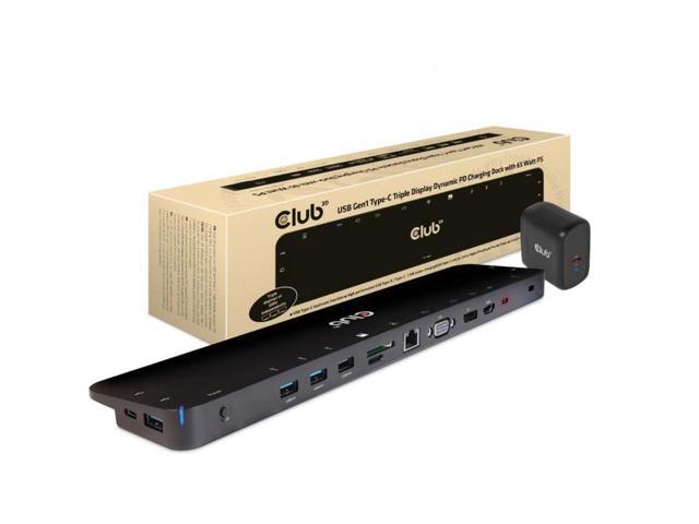 USB C UNIVERSAL TRIPLE DOCK USB C TRIPLE DOCK 65 WATT